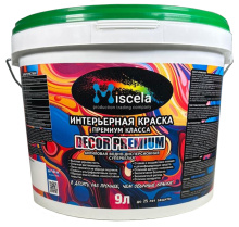 Интерьерная краска премиум класса DECOR PREMIUM 