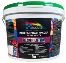 Интерьерная краска экстра класса DECOR EXTRA